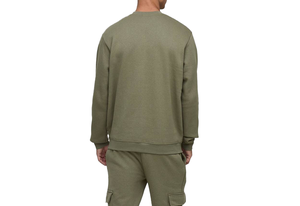 เสื้อสเวตเชิ้ตคอกลมผู้ชายแบบ OEM สั่งทำได้ ทรงปกติ ไม่เป็นขุย เสื้อสเวตสูท ไซส์ใหญ่ เสื้อออกกำลังกาย เสื้อพูลโอเวอร์ - Product Image 4