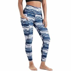 Hot Sell Workout Personnaliser Femme Leggings XL Colorés Avec Poches - Product Image 1