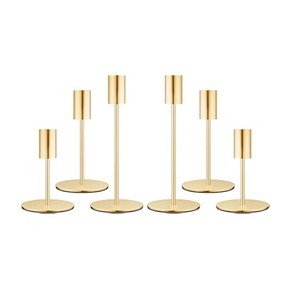 Wedding Home Decorative <b>Brass</b> Candle Holder Customized Size Home Decoration Metal Candle Stick Top Seller Attractive Design - Product Image 1