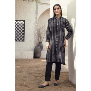 Chemise décontractée teinte en fil WGK-YDW-DY-2964 avec taille naturelle et caractéristique respirante - Product Image 5