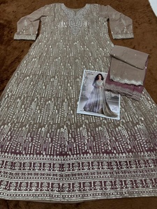 ชุด anarkali ปักด้ายเลื่อมแบบพรีเมียม - Product Image 6