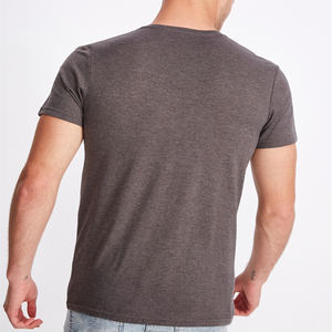 เสื้อยืดโอเวอร์ไซส์สำหรับผู้ชายผ้าคอตตอน100% 220กรัมสีล้วนพิมพ์ลายซิลค์สกรีนสีล้วนปรับแต่งได้ - Product Image 4