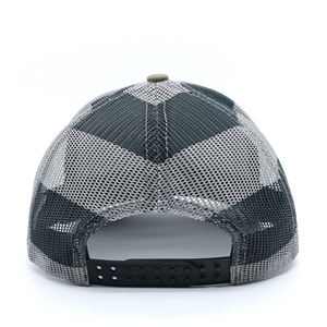 Gorro de camionero deportivo de verano personalizado, gorras de camionero de malla de campamento de perfil bajo para hombre de 6 paneles - Product Image 4