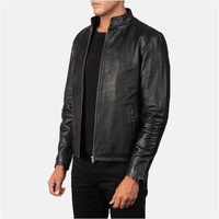Chaqueta para hombre chaquetas de hombre Diseñe sus propias chaquetas de moda de cuero Cuero de hombre de alta calidad