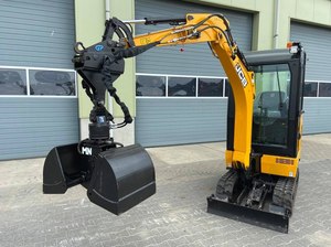 Miniexcavadora JCB 19C Usada Original de Dos Toneladas en Buen Estado, Alta Eficiencia, Motor Potente, Bomba y Caja de Cambios para Motor de 120kW - Product Image 6