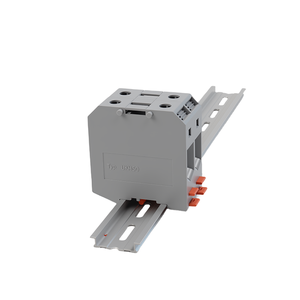 Bornier <span class=keywords><strong>PCB</strong></span> monté sur <span class=keywords><strong>rail</strong></span> <span class=keywords><strong>DIN</strong></span> à courant élevé Type de vis Connecteur traversant 1 entrée/1 sortie pour Use-RUKH50 automobile - Product Image 5