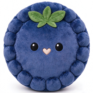 Peluche pomme verte, adorable coussin en peluche pomme verte, jouet en peluche pomme verte - Product Image 3