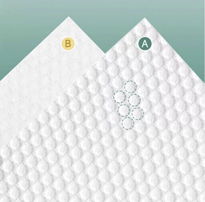 Tampons démaquillants OEM, viscose de qualité supérieure, couleur personnalisée, 1 couche, qualité beauté, coton facial, Vietnam, nouveau lingettes nettoyantes - Product Image 1