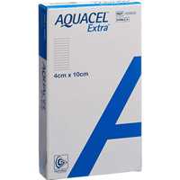 Pansements en fibres Aquacel Extra stériles, absorbants, doux, protecteurs, sans latex, certifiés CE Classe II, finition mate, usage médical