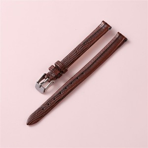 <span class=keywords><strong>Bracelet</strong></span> de montre en cuir véritable ultra fin à motif lézard, souple, à libération rapide, de 8 mm à 16 mm, accessoires pour montres pour femmes - Product Image 2