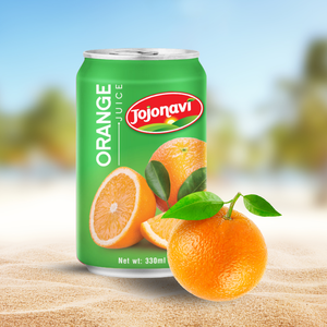 Jugo de Naranja Natural Recién Exprimido JOJONAVI, Bebida Enlatada de 330 ml, 100% Jugo - Product Image 1