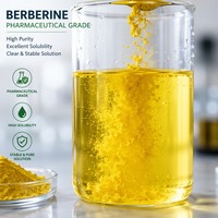 Approvisionnement d'usine : Chlorhydrate de berbérine 97% - Extrait de Coptis Chinensis de qualité alimentaire en poudre jaune