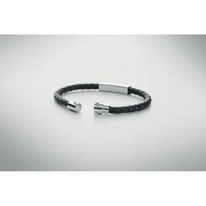 Pulseras Personalizadas FAULETI de Cuero Sintético, Brazaletes Promocionales Personalizables - Product Image 5