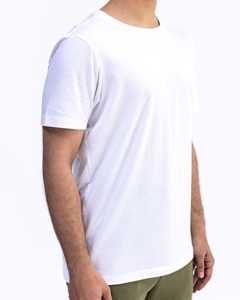 T-shirts tricotés personnalisés pour hommes en gros – Impression sérigraphique OEM de haute qualité, aspect coton écologique vierge - Product Image 4