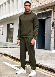 Conjunto Deportivo de Dos Piezas para Hombre, Chaqueta con Capucha y Pantalones de Nylon, para Gimnasio, Entrenamiento al Aire Libre, Transpirable y de Secado Rápido - Product Image 3