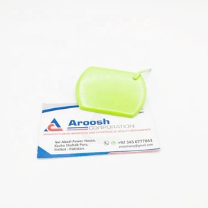 Gros Durable Vert Carré Miroirs Cils Artistes Pointe Pointue En Acier Extensions De Cils Durable Sourcils Pince À Épiler - Product Image 5