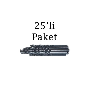 HSS Twist <b>Drill</b> <b>Bit</b> Set 1mm-25 Piece Pack for <b>Wood</b> Plastic Well Drilling - Product Image 1