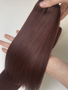 Cabello virgen alineado con cutícula Genius Weft Cabello crudo sin procesar Extensiones de cabello liso natural - Product Image 5