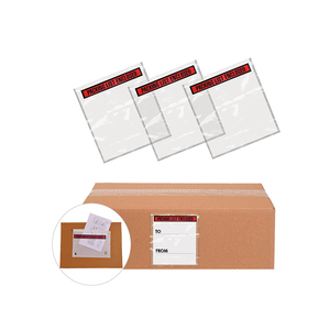 Shipping <b>Envelope</b> Enclosed Adhesive Paper Packing List <b>Envelope</b> Label For Shipping Custom Color - Product Image 3