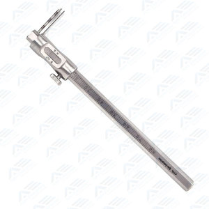 Jauge dentaire orthodontique en acier réglable professionnelle support manuel hauteur équipement d'instruments chirurgicaux dentaires - Product Image 4