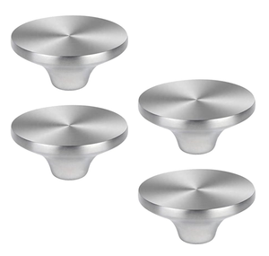 Perillas de acero inoxidable, manija para muebles, perilla para armario, cajón de lujo, tocador, perilla para muebles - Product Image 5