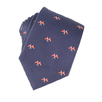Cravates en soie personnalisées OEM, nouveauté, motifs religieux, nautiques et animaux, de qualité supérieure, en vente