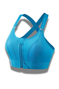 Mosaïque Impex 2025 femmes Logo imprimé respirant soutien-gorge de sport absorbant les chocs sans couture pour entraînement Gym course grande taille - Product Image 3