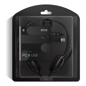 Auriculares Sennheiser para PC, Estéreo, Supraaurales, USB Tipo A, Negros, con Cable, para Computadora - Product Image 2