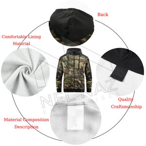 Nouveauté, survêtement décontracté à imprimé camouflage 100% coton pour hommes, vêtements de sport de jogging pour la course à pied - Product Image 5