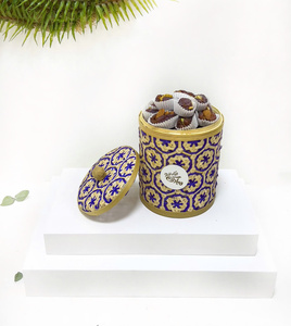 Artisan Bamboo <b>Box</b> With Ribbon Traditional Handcrafted Bamboo Candy <b>Box</b> for Ramadan & Eid - Product Image 4