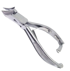 ANAAIF Outil de manucure et pédicure en acier inoxydable pour salon, coupe-cuticules à lame incurvée, pince à ongles incarnés pour les doigts, les orteils et les pieds - Product Image 2