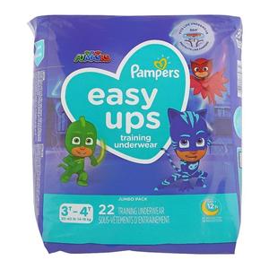 Ropa Interior de Entrenamiento Pampers Easy Ups para Niñas, Material Transpirable de Spandex/Algodón/Fibra de Bambú para Bebés - Product Image 1