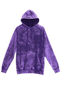 Sudadera con capucha lavada con ácido vintage Jersey desteñido de gran tamaño unisex con estilo de ropa de calle retro, aspecto lavado y sensación de algodón suave - Product Image 2