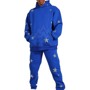 Trajes Deportivos de Hombre con Pedrería, Diseño Nuevo para Uso en Exteriores, Ropa de Moda al por Mayor - Product Image 1