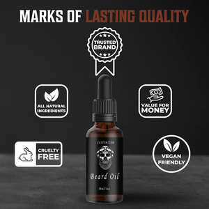 UUFINE Factory Customize Gifts Box Mild Ingredient Men Beard Oil Balm Beard Care Kit Set Product for Men - Product Image 4