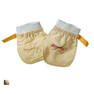 ถุงมืออาบน้ำใยวิสโคสแบบห้านิ้ว นุ่มพิเศษ สำหรับขัดผิวเด็กและทารก/ดูแลผิวหน้า อ่อนโยน ใช้ได้ทุกวัน - Product Image 5