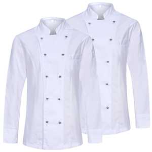 MISEMIYA Confezione da 2 unità - Giacca da chef da uomo - 8501 - Prodotto in Sri Lanka - Product Image 1