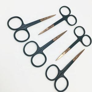 Custom <b>Nail</b> Care Scissors PVC Pouch Logo New Popular Beauty <b>Tool</b>-Stainless Steel Sustainable Curved Blades Plastic Handle mink - Product Image 2
