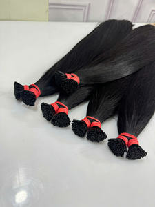 Extensiones de cabello virgen Remy Natural de alta calidad Precio de fábrica Trama de queratina Peluca recta Cabello crudo teñido Fuente de cabello chino - Product Image 6