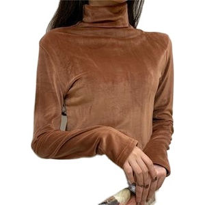 Camiseta de Manga Larga con Cuello Redondo de Mezclilla para Hombre, Diseño Bordado con Estampado Personalizado, Estilo Urbano de Invierno, Unisex - Product Image 4