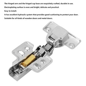 2 cái góc mù 90 độ thủy lực bản lề trường học bệnh viện truyền thống tủ bếp tủ quần áo gấp giấu góc cửa - Product Image 3