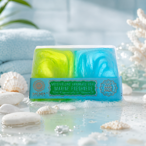 Cosmetic Manufacturer Wholesale Bulk Supply EU Marine Freshness Handmade Natural <b>Soap</b> OEM ODM Private Label Artisan Bar <b>Soap</b> - Product Image 1