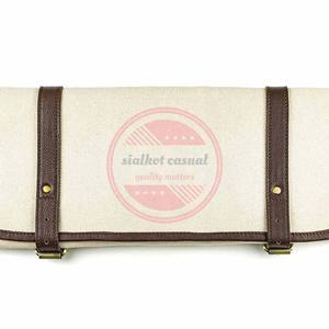 Sacs à rouleaux en cuir véritable Sacs à rouleaux de couteaux de cuisine personnalisés - Product Image 5