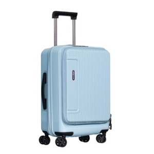 Travelking 8088 Abs Pc Hard-Shell Valise Smooth Move Valises Avec Roues En Aluminium Chariot Léger Construction Bagages - Product Image 1