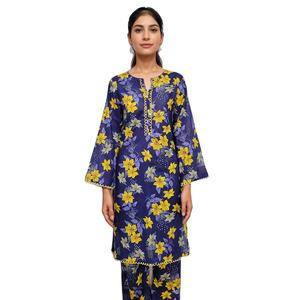Robe pakistanaise d'été 2 pièces pour femmes pour un usage quotidien Vêtements pakistanais - Product Image 2