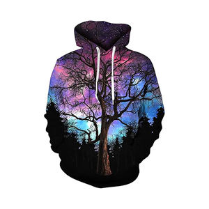 Sudadera con capucha de sublimación al por mayor Sudadera con capucha de sublimación deportiva OEM Causal OEM 250 GSM Sudadera con capucha de sublimación tela Material polar - Product Image 4