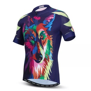 Jersey de ciclismo para hombre de gama alta de la mejor calidad, camisa de verano de secado rápido, mangas largas con cuello y brazo, OEM tamaño adulto, estampado de poliéster - Product Image 3