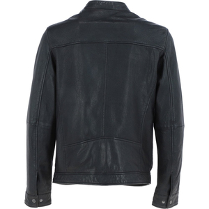 Custom Made Men's Long <b>Stretch</b> <b>Denim</b> Jacket with Button Quick Dry Windproof Eco-Friendly Casual/Formal Plus Size Winter Fashion - Product Image 3
