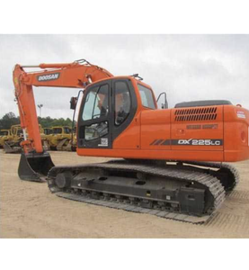 Excavadora de cadenas Doosan DX225 en buen estado y de alta calidad, excavadora de segunda mano - Product Image 2