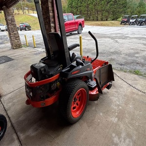 Kubota Lawn Tractor 4WD Red With Black Seat And Roll <b>Cage</b> Easy To Operate - Product Image 4